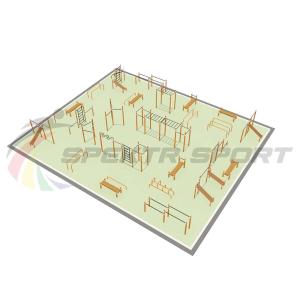 Купить Парковая площадка для Воркаут и WRK 6_76mm в Западнаядвине 